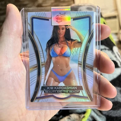 GOF Kim Kardashian Card Los Angeles Feb 17, 2025 Girls On Film Holographic Beach - Image 1 of 2