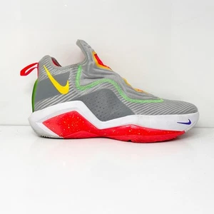 Nike Mens Lebron Soldier 14 CK6024-001 Gray Basketball Shoes Sneakers Size 14 - Picture 1 of 12