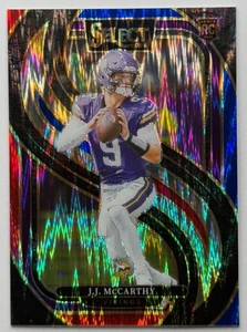 Panini Select J.J. McCarthy Shock Premier Rookie 2024 - Imagen 1 de 2