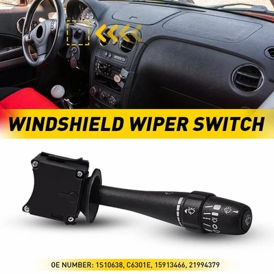 Interruptor limpiaparabrisas para Chevy Chevrolet Cobalt 2005 2006 2007 2008 2009 2010 Foto 1 de 4