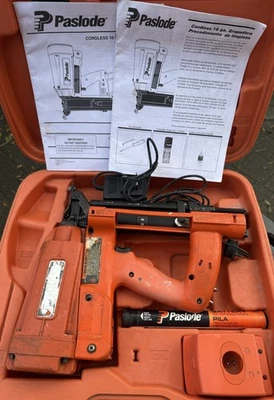 Paslode IM200 Stapler Nail Gun 16 Gauge £275+ VAT+Ebay Fees - Image 1 of 4