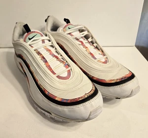 Nike Air Max 97 White Vintage Mosaic Men's Size 13 CU4731-100 Rare Retro - Picture 1 of 11