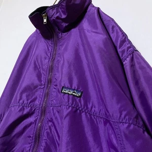 92 Usa Patagonia Sheld Cinchilla Jacket Purple - Picture 1 of 12
