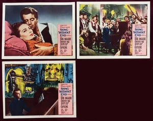 LIED OHNE ENDE LOBBYKARTEN (3) 1960 DIRK BOGARDE CAPUCINE - Bild 1 von 5