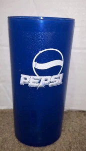Retro Blau Pepsi Kunststoff Restaurant Becher Tasse - Bild 1 von 3