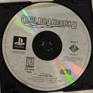 Cool Boarders 2 (Sony PlayStation 1, 1998) - Disc Only - Disc Resurfaced - Imagen 1 de 2