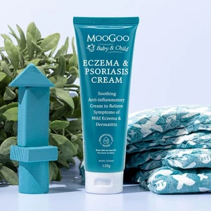 MooGoo Baby & Child Eczema & Psoriasis Relief Cream 120 g – Natural Gentle - Picture 1 of 2