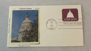 US FDC Colorano 1981 Los Angeles CA Capitol Dome - Foto 1 di 4