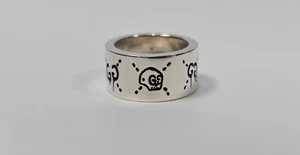 Gucci Ghost Skull Silberring 7 124788929 - Picture 1 of 7