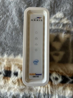 ARRIS Surfboard SB6190-RB DOCSIS 3.0 Cable Modem, White   - Image 1 of 3