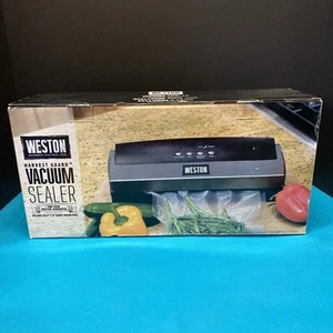 Weston Harvest Guard (65-1001-W) Vacuum Sealer - Black/silver New - Picture 1 of 3