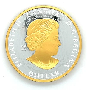 2024 Canada S$1 PAX .9999 Silver Proof Dollar 1 OZ UHR Gem Uncirculated - Picture 1 of 4