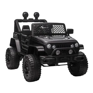 Aosom Elektro Offroad LKW 12V Kinder Mitfahrauto mit Elternfernbedienung MP - Bild 1 von 4