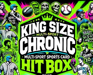 SPORTS CARD KING SIZE CHRONIC HIT BOX - SEALED MYSTERY BOX NBA MLB NFL $200-3000 - Picture 1 of 7
