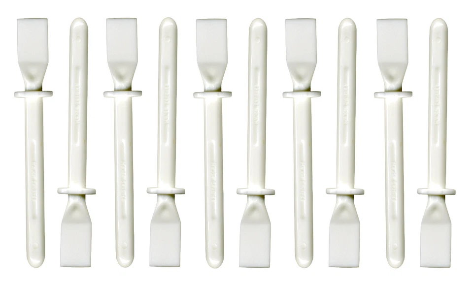 10 x Plastic PVA Glue Paste Spreaders Adhesive Spatula Children's Kids Art Craft - Image 1 of 1