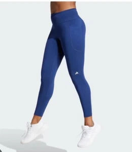 Adidas IU1648, Damen M, Daily Run 7/8 T, Tights, dunkelblau - Bild 1 von 4