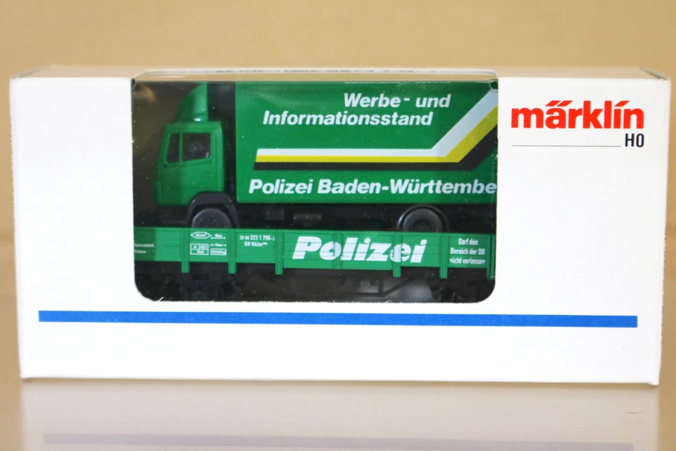 H0 Märklin 4423 Wagon À Bords Bas emballage D'origine 0287