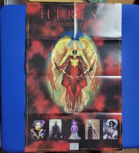 Póster promocional Heresy Kingdom Come 1995 34 x 26 - Imagen 1 de 2