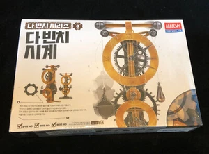 Academy Da Vinci Machines Series Clock Plastic Model Kit #18177 Korean Version - Picture 1 of 6