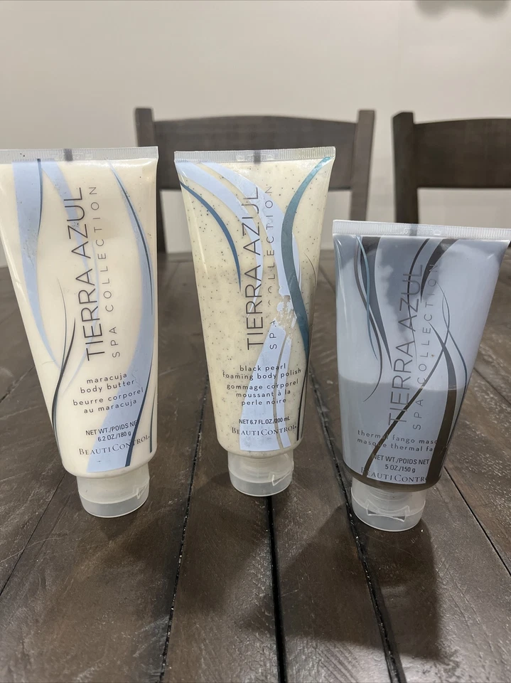 BeautiControl Tierra Azul Spa Collection Black Pearl Polish Maracuja Fango Mask - Image 1 of 1