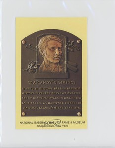 1981-97 National Baseball Hall of Fame and Museum Postcards Candy Cummings HOF
