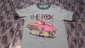Medium Youth Vintage The Fox Audi 1979 Single Stitch  Lightly Cracking Shirt - Picture 1 of 3