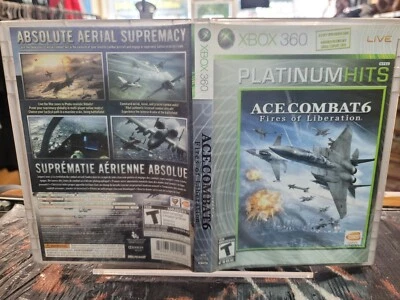 Ace Combat 6 Fires of Liberation Xbox 360 CIB Tested EN/FR Free Shipping CAD - Image 1 of 4