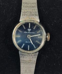 Vintage Jules Jurgensen Women's Bracelet Watch Wind-Up - Runs, Needs Servicing - Picture 1 of 5