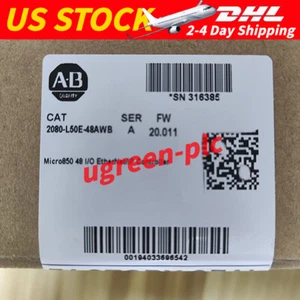 Controlador Allen Bradley Micro850 1 pieza AB 2080-L50E-48AWB envío gratuito - Imagen 1 de 6