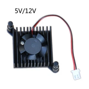 Cooling Fan For DVR/HDCVI CPU Camera Motherboard Coolers 2 Wire 7Blades - Afbeelding 1 van 10
