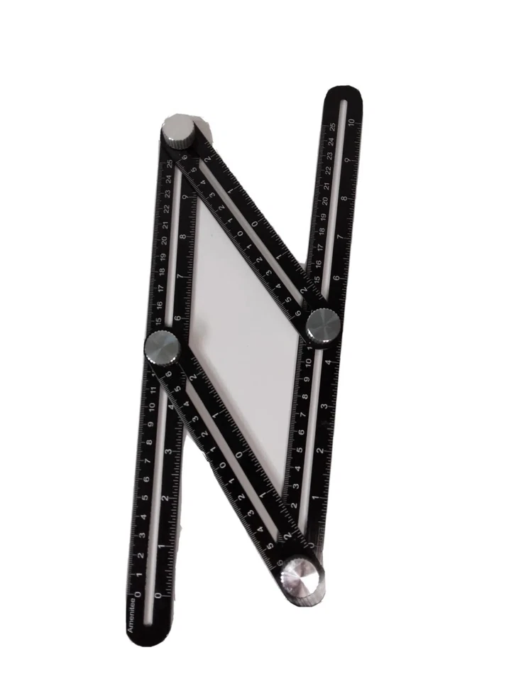 Amenitee Locking Angularizer Template Tool, Angles, Measure Shapes, Perfect Fit - Image 1 of 4