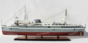 SS MILWAUKEE CLIPPER Baujahr 1903 handgefertigtes Holzmodell Maßstab 1:120 - Bild 1 von 12