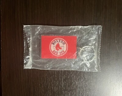 SELLADO Boston Red Sox + Hess Oil Llavero - ¡Raro! Antiguo regalo de Fenway Park Foto 1 de 2