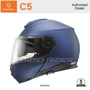 NEW Schuberth C5 Motorcycle Flip-Up Helmet | Matte Blue | XL | Free Shipping - Bild 1 von 4