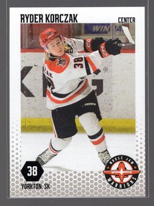 2022-23 Moose Jaw Warriors - RYDER KORCZAK [Hartford Wolf Pack] AHL