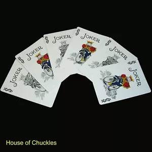 Jokers Impossible Magic Card Trick, Six Bicycle Cards, Select Odd Color, Repeat - Picture 1 of 4