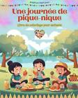 Une journe de pique-nique - Livre de coloriage pour enfants - Des designs joyeux