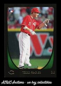 2011 Bowman #35 Todd Frazier RC (Cincinnati Reds)
