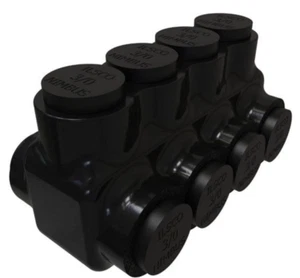 ILSCO PBTD-4-3/0 NIMBUS Insulated Multi-Tap Dual Sided Entry Connector 6 Each - Picture 1 of 6
