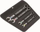 Wera 4 Piece Joker Combination Ratchet Spanner Set,10mm,13mm,17mm,19mm, 073290