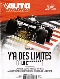 AUTO HEBDO n°2420 05/07/2023 GP AUTRICHE LE MANS CLASSIC F2 F3 ZELTWEG - Imagen 1 de 1