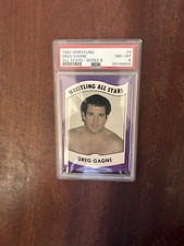 1982 Wrestling All Stars Greg Gagne PSA 8 Series B #4