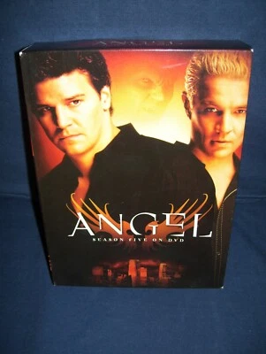 Angel Season Five Used DVD Set 20th Century Fox 2004 Buffy The Vampire Slayer Foto 1 de 2