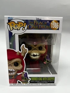 Funko Pop Vinyl Disney 1586 Horned King With Creeper The Black Cauldron - Picture 1 of 7