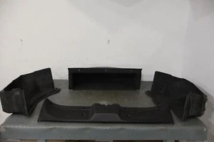 02-05 Ford Thunderbird OEM 4 Piece Trunk Carpet Cleanout (Black BW) Lt. Wear - Picture 1 of 23