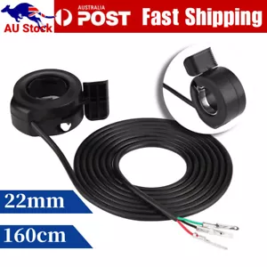 22mm Universal Thumb Throttle Speed Control for E-Bike Electric Bike Scooters - Picture 1 of 11