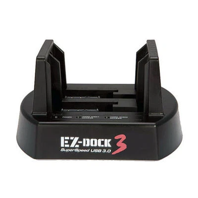 Kingwin EZD-2537U3 Dual-Bay 2.5/3.5inch SATA HDD & SSD Docking Station - Image 1 of 4