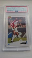 Patrick Vieira Rookie Card (2nd Year) - Panini U.N.F.P 1995-96 - PSA 4