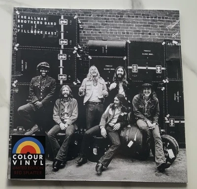 Allman Brothers: At Fillmore East Double Red Splatter Vinyl Mint Sealed IN STOCK - Image 1 of 4