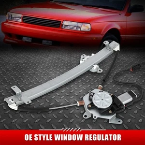 FOR 95-99 NISSAN SENTRA FRONT LEFT DRIVER SIDE POWER WINDOW REGULATOR WITH MOTOR - Picture 1 of 5